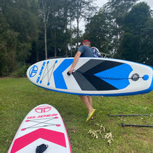 Load image into Gallery viewer, TT Sport Glider SUP 10 6” 32  Inflatable Stand up Paddle board - SUP Board Blue