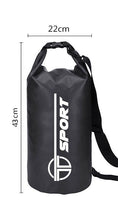 Load image into Gallery viewer, TT Sport 15ltr Waterproof bag PVC Dry Bag, 15L Dual Shoulder Straps