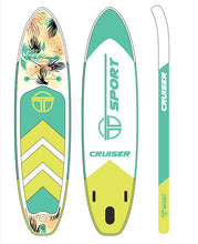 Load image into Gallery viewer, TT Sport Cruiser SUP 11" 33 Green Inflatable stand up paddle board - SUP Pre order NOW!!! COMING SOON!!!!!!!!!!!!!!