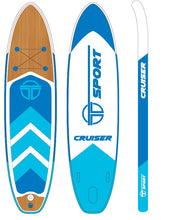 Load image into Gallery viewer, X DEMO - TT Sport Cruiser SUP 11" 33  Blue Inflatable stand up paddle board
