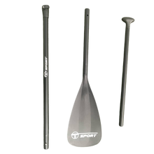Load image into Gallery viewer, TT Sport SUP Paddle 3 section aluminum black