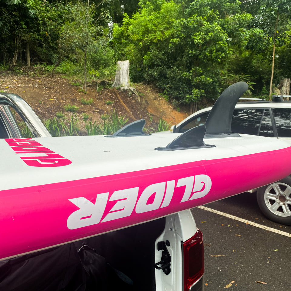 Stand up paddle board TT sport inflatable Stand up paddle board, Australia inflatable SUP with a 5 year warranty supplied by TT sport The glider is a great all rounder inflatable SUP board pink green red, free shipping Australia wide in stock in Australia order now TTsport 