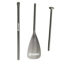 Load image into Gallery viewer, TT Sport SUP Paddle 3 section aluminum black
